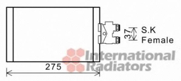 Radiador Enfriador De La Transmision/Caja De Cambios 30003535 VAN Wezel