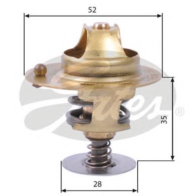Comprar TH14178G1 Gates Termostato