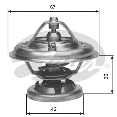 Comprar TH12680G1 Gates Termostato