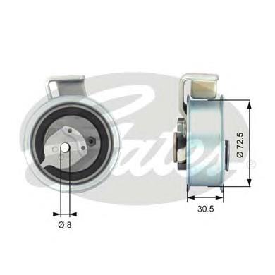 Rodillo tensor cadena Gates T43018