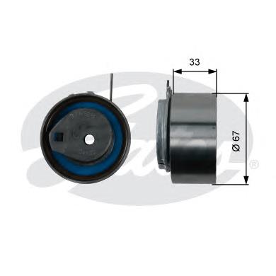 T43008 Gates Tensor, correa dentada