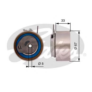 Comprar T43001 Gates Tensor, correa de distribucion