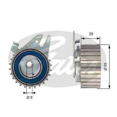 Tensor de la correa de distribución Gates T43043 precio, desde 43,33 EUR