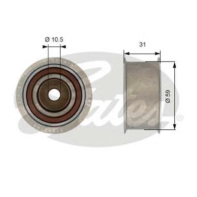 T42180 Gates rodillo intermedio de correa dentada