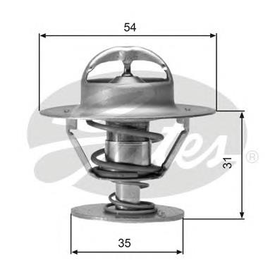 Termostato, refrigerante TH00682G1 Gates