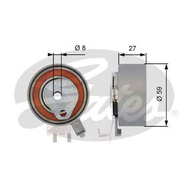 Rodillo tensor cadena Gates T43139
