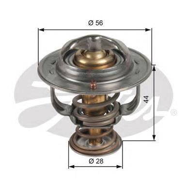 Termostato, refrigerante TH48982G1 Gates