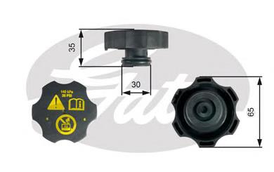 Tapon liquido refrigerante Gates RC249 precio, desde 5,70 EUR