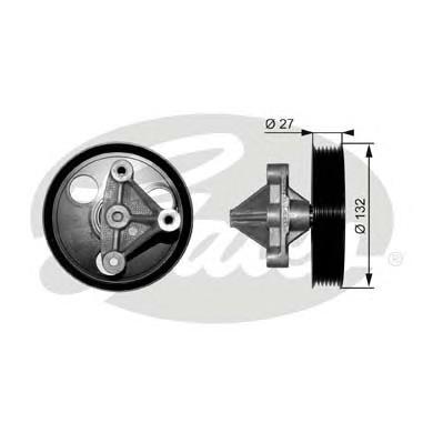 Polea inversión / guía, correa poli V T36194 Gates