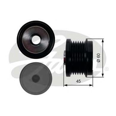 Polea rueda libre Gates OAP7155 precio, desde 76,53 EUR