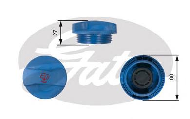 Tapon liquido refrigerante Gates RC211 precio, desde 4,73 EUR