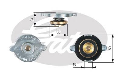 Comprar RC112 Gates Tapa radiador