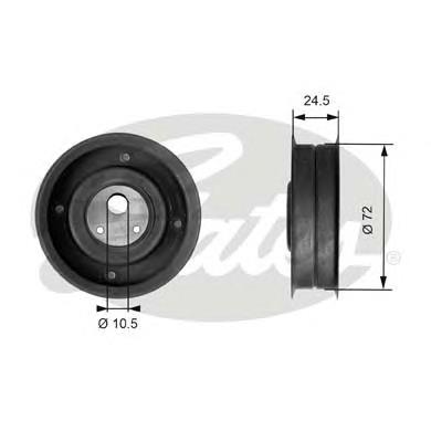 T41079 Gates Rodillo de cadena