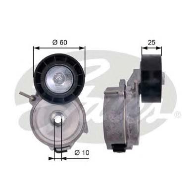 Tensor de correa poli V T39126 Gates
