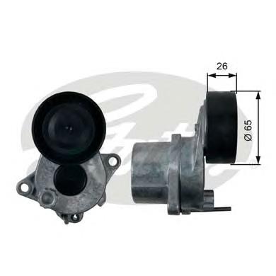 Tensor de correa poli V T39166 Gates