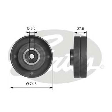 Polea correa distribución T41174 Gates