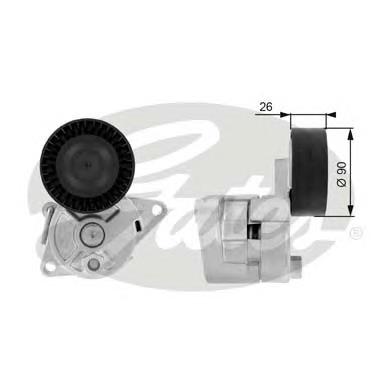Tensor de la correa trapecial poli v Gates T38224