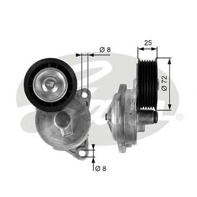 Tensor de la correa trapecial Gates T38188 precio, desde 69,89 EUR
