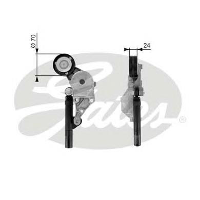 Tensor de correa poli V T38192 Gates