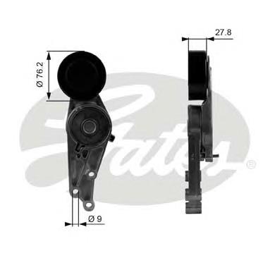 Comprar T38207 Gates Tensor de correa poli V 