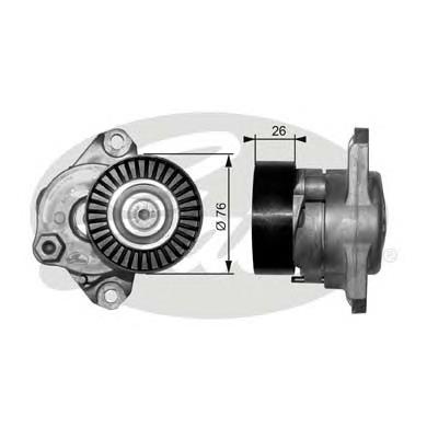 Tensor de la correa trapecial poli v Gates T38319