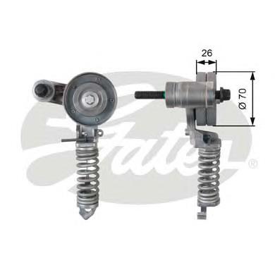 Tensor de correa poli V T38344 Gates