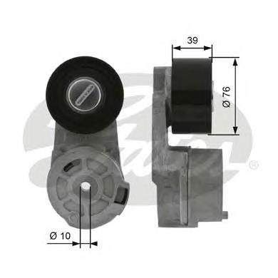 Tensor de correa poli V T38564 Gates
