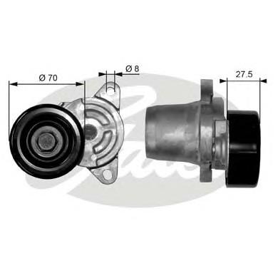 Comprar T38454 Gates Tensor de correa poli V 
