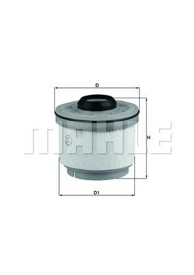 KX268D Knecht-Mahle filtro combustible