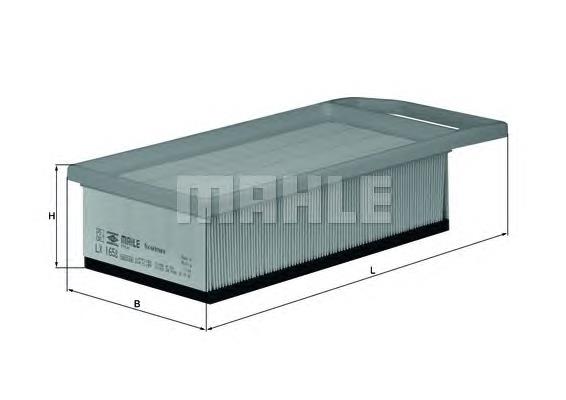 LX1658 Knecht-Mahle filtro de aire