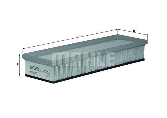LX1812 Knecht-Mahle filtro de aire