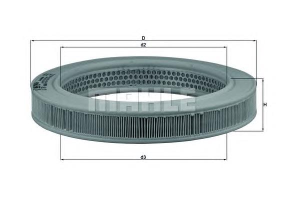 LX754 Knecht-Mahle filtro de aire