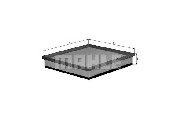 LX1583 Knecht-Mahle filtro de aire