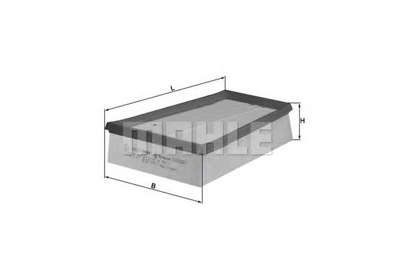 LX9573 Knecht-Mahle filtro de aire