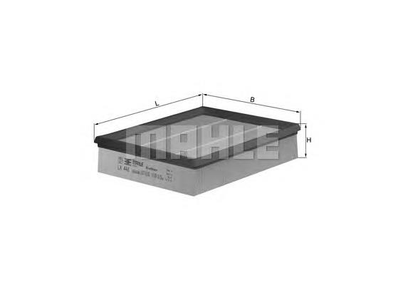 LX448 Knecht-Mahle filtro de aire