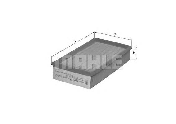 LX452 Knecht-Mahle filtro de aire