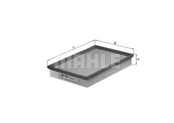 LX443 Knecht-Mahle filtro de aire