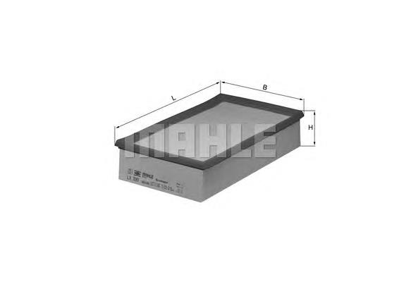 LX339 Knecht-Mahle filtro de aire