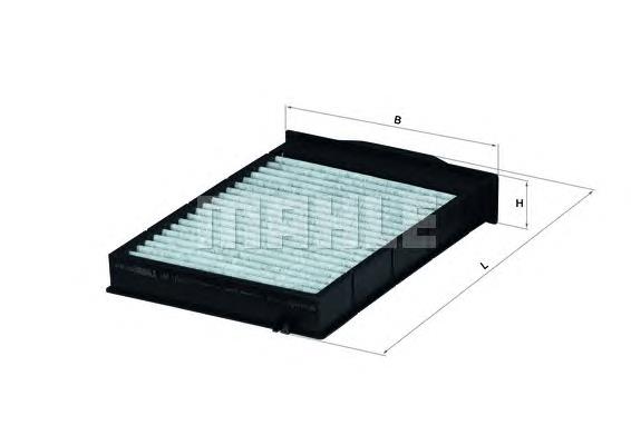 LAK175 Knecht-Mahle filtro de habitáculo