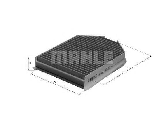 LAK364 Knecht-Mahle filtro de habitáculo