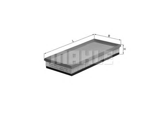 LX596 Knecht-Mahle filtro de aire