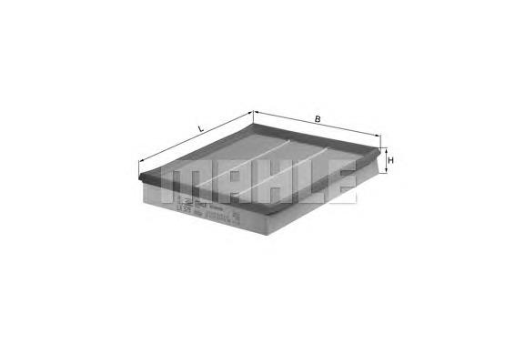 LX579 Knecht-Mahle filtro de aire