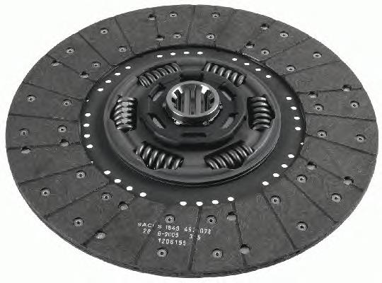 Disco de embrague 1878000294 Sachs