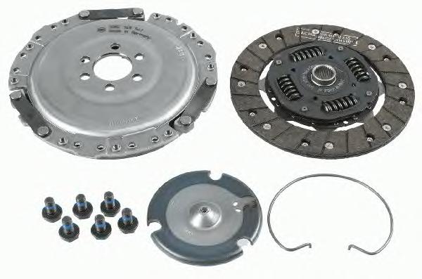 Kit de embrague (3 partes) 3000822601 Sachs