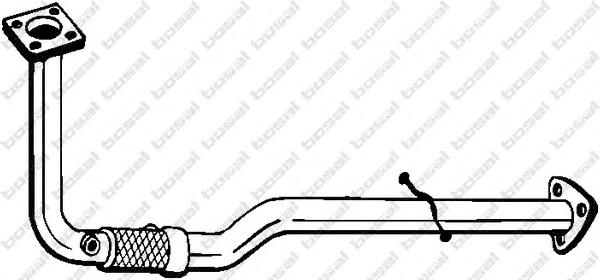 2228988 Ford tubo de admisión del silenciador de escape delantero