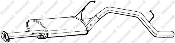 284-147 Bosal silenciador posterior