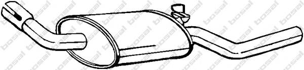 Silenciador trasero Peugeot 205 I hatchback (741A, C) (1983 - 1987) precio, desde 12,77 EUR
