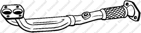 750067 Bosal Tubo de escape delantero