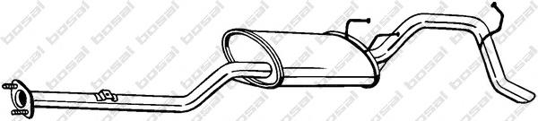 Silenciador trasero 284485 Bosal