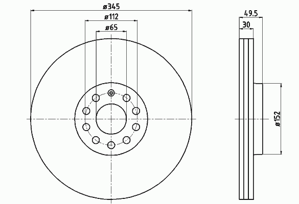 92120600 Textar freno de disco delantero